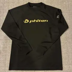 phiten ファイテン 長袖シャツ ブラック