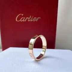 【極美品・#50】Cartier カルティエ LOVEリングのサムネイル