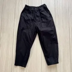 GU キッズブラックパンツ