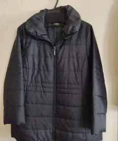 レリアン　黒　中綿入りジャケット　15+