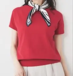 UNTITLED 半袖ニット プルオーバーのサムネイル