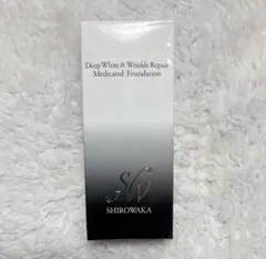 シロワカ ディープホワイト&リンクルリペア メディケィティットファンデーション
