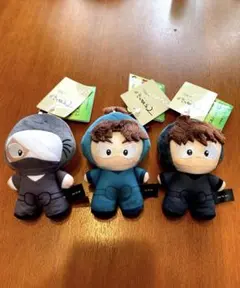 忍たま乱太郎 てちぬい vol.4 山田利吉 土井半助 雑渡昆奈門　3種セット