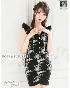 ROBE de FLEURS ミニドレス