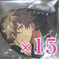 大神晃牙　宝石心晴 中国 ハート 缶バッジ　あんスタ