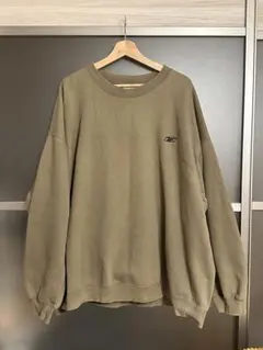 【古着】Reebok リーボック スウェット カーキ オーバーサイズ