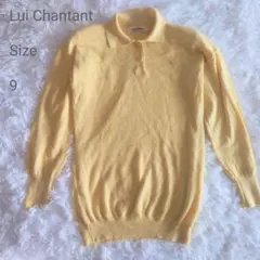 Lui Chantant 針織衫 黃色 尺寸9 肩墊