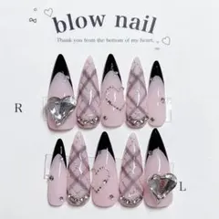 フレンチガーリー ネイルチップ