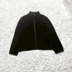 UNIQLOユニクロ　フルジップフリースジャケットMブラウン
