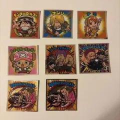 【8枚セット】ONE PIECE ワンピースマン20周年シール STAMPEDE