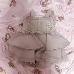 LIZLISA 1度着用 バックリボンボックスプリーツスカパン ピンク - メルカリ