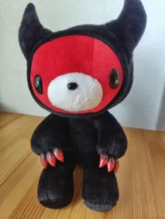 【！】バンダナ装グルーミーぬいぐるみ他3点 グルーミー 手乗り鎮座ぬいぐるみ Ribbon angel ver. Black angel