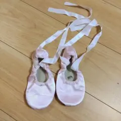 チャコット バレエサテンシューズ ピンク 18.5