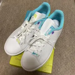 む*ん様 バスケットシューズ　デイム　7 モンスターズインク水色 国内9月25日発売予定】モンスターズ インク × アディダス デイム