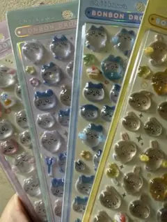 ボンボンドロップシール　ちいかわシール 4枚セット新品未使用未開封