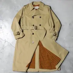 美品★トラディショナルウェザーウェア★ロング トレンチコート★ライナー付き★36