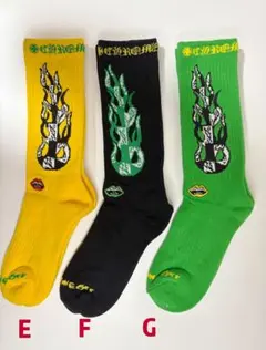 クロムハーツ　靴下　3点セット　未使用品 クロムハーツ】CH LOGO 靴下 ☆3色セット ☆ 男女兼用 (CHROME