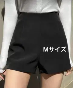 SHEIN DAZY ハイウエストワイドショートパンツ 半ズボン 短パン M