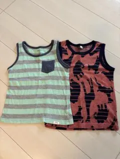 キッズ タンクトップ 2枚セット