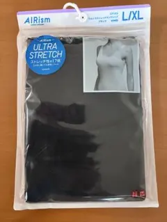 UNIQLO AIRism タンクトップ ブラック L/XL 未開封　送料無料のサムネイル