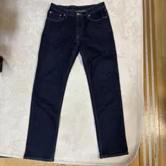 EDWIN 403 ストレート デニム ダークブルー W31