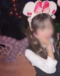 ディズニーミニーちゃんイヤリング カチューシャ ピンク