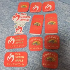 キリン Mrs. GREEN APPLE コラボステッカー 12枚セット