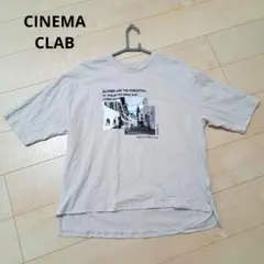 【美品】CINEMA CLAB 半袖Tシャツ カットソー ゆったり Mサイズのサムネイル