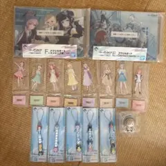 ブルーアーカイブ　アクリルボード　アクリルスタンド　ラバーチャーム　一番くじ