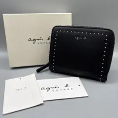 agnes b. LOUVRE 二つ折り財布 コラボ - メルカリ