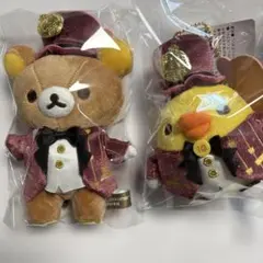 リラックマストア限定 しぇるじゅ 店長ししょ〜店長 ぬいぐるみマスコット　東京駅 リラックマストア限定 しぇるじゅ 店長ししょ〜店長 ぬいぐるみ