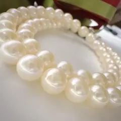 本真珠　あこやパール　シルバー　7.6～8.1mm　ネックレス