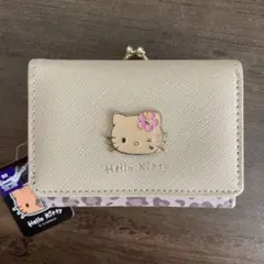 Hello Kitty レオパード柄三つ折り財布