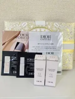新品＊DIOR サンプル 5点セット+ショッパーs カプチュール フォーエヴァーのサムネイル