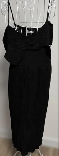 大きいサイズ　ワンピース　リボン