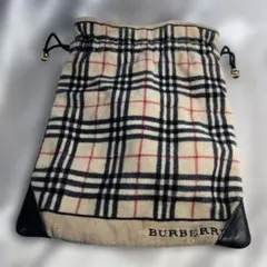 Burberry チェック柄 ドローストリングバッグのサムネイル