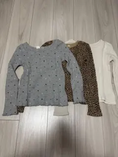 GAP 長袖カットソー 3枚セット　キッズS