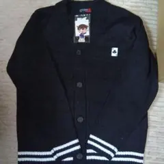 名探偵コナン ブラックニットカーディガン
