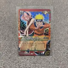NARUTO カードゲーム（うずまきナルト＆春野サクラ） 忍-306（SR