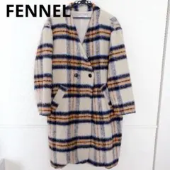 【FENNEL】ビッグチェックシャギーコートスコットクラブ♡フェンネルヤマダヤ♡