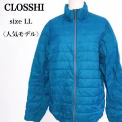 クロッシー フロントジップ ナイロン ダウン＆フェザー ダウンジャケットのサムネイル