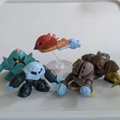 SDガンダムフルカラーコレクション 水泳部系まとめセット ズゴック アッガイ他