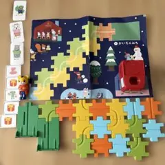 しまじろう はこぶん ちゎれんじえん おむかえシート ブロック 音声機能付き