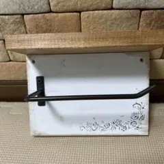 木製トイレットペーパーフォルダー