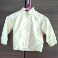 花柄フード付きウインドブレーカー