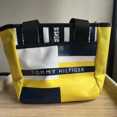 TOMMY HILFIGER イエロートートバッグ