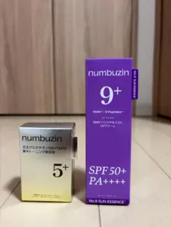 numbuzin 集中トーニング美容液 5+ NMN UVクリーム　9番