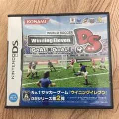 【美品】ワールドサッカーウイニングイレブンDS ゴール×ゴール