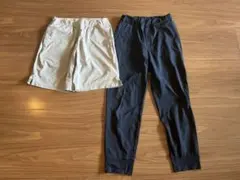 ユニクロ ドライ エアリズム ハーフ パンツ 2枚セット 130・140