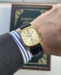 SEIKO tank シャリオ 9921 オクタゴン ゴールド 稼働品